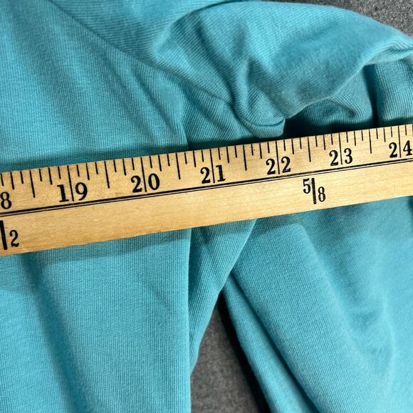 Belle Body by Kim Gravel TripleLuxe French Terry Open Car Spa Blue, Size 1X - Picture 9 of 14